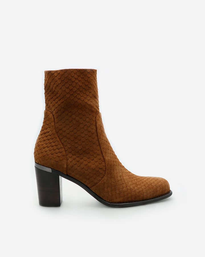 bottines marron femme talons