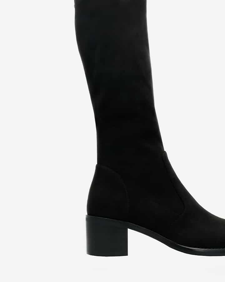 Bottes stretch noires Diana