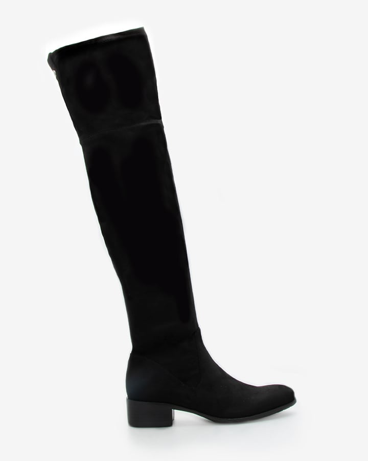 bottes stretch cuissardes noir