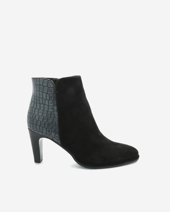 bottines croco femme