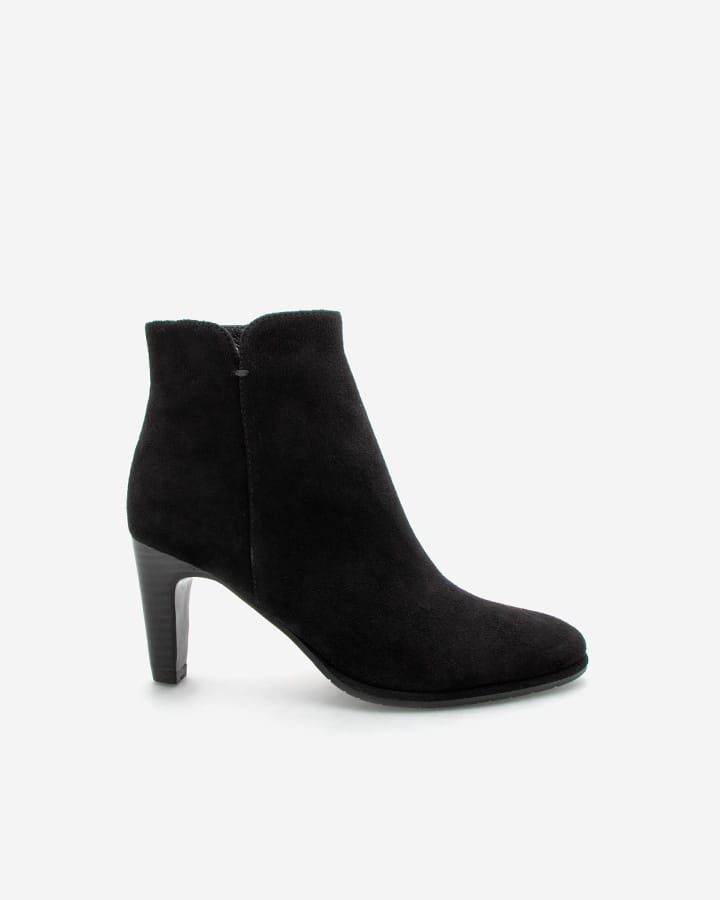 boots noires talons femme