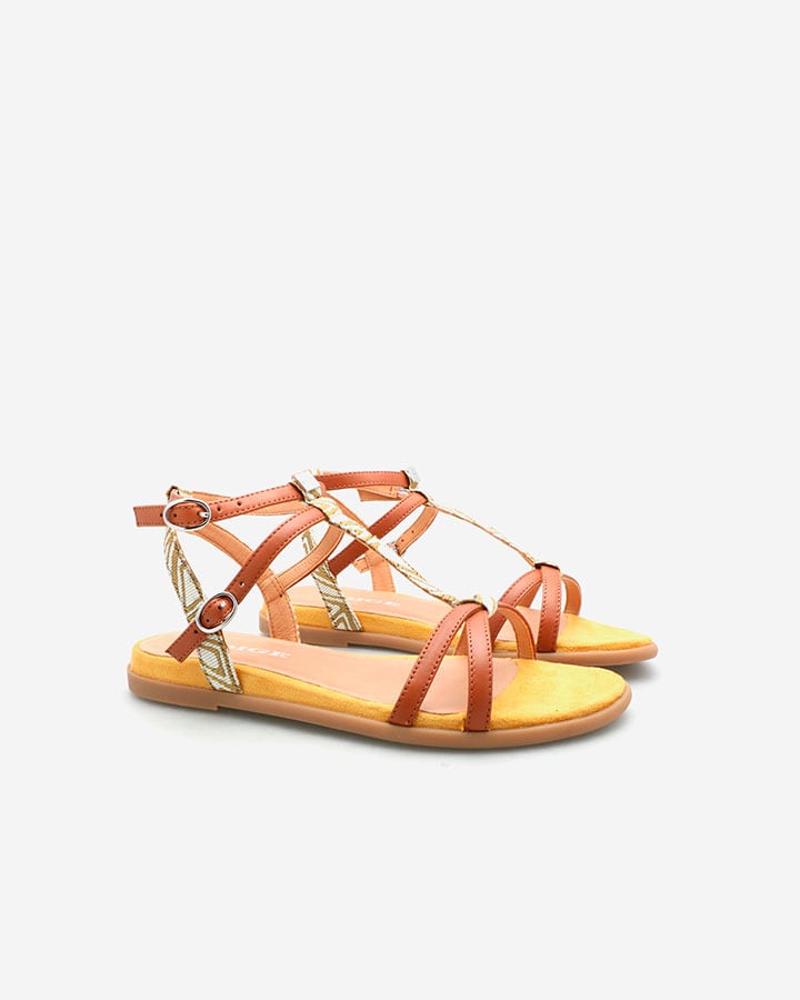 Sandale plate camel new arrivals