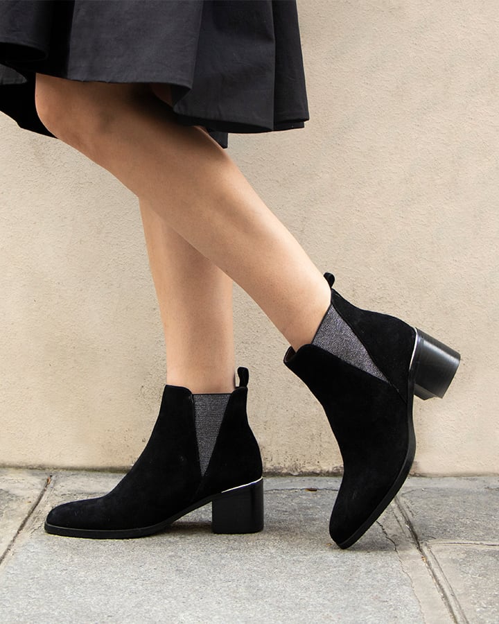 chelsea boots noir femme