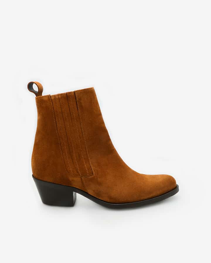 Bottines western on sale camel