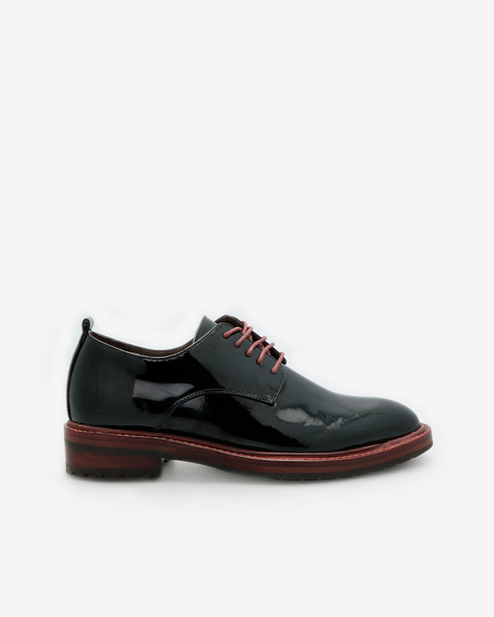 Derby vernis femme shop