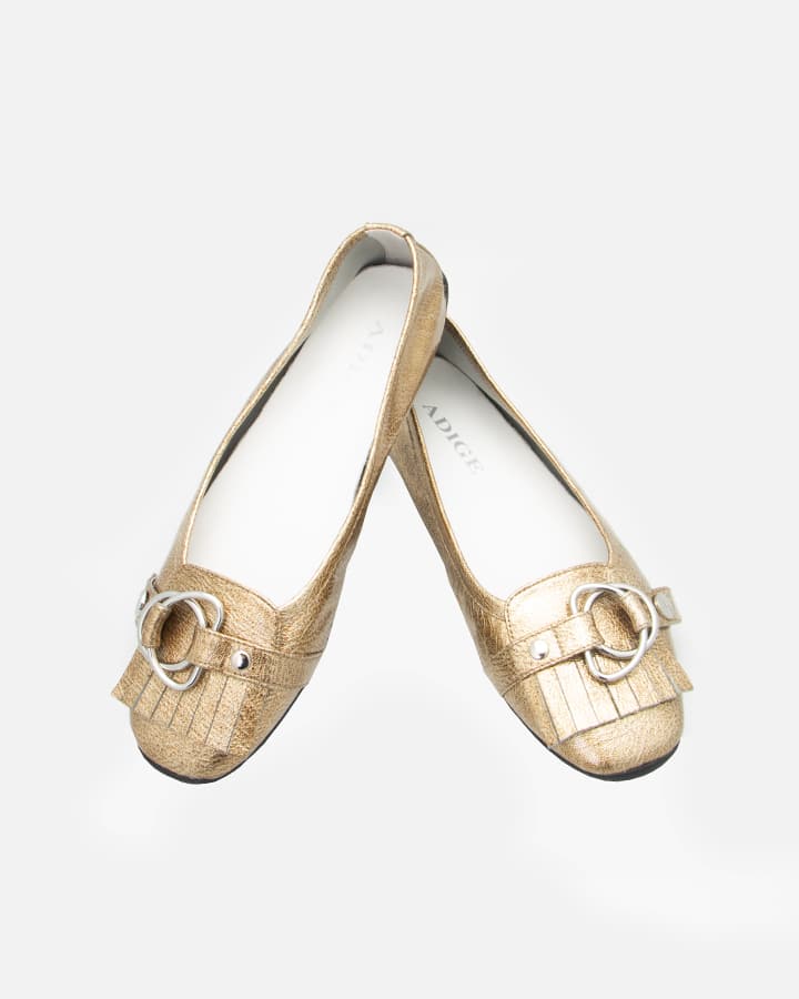 Ballerine doree on sale
