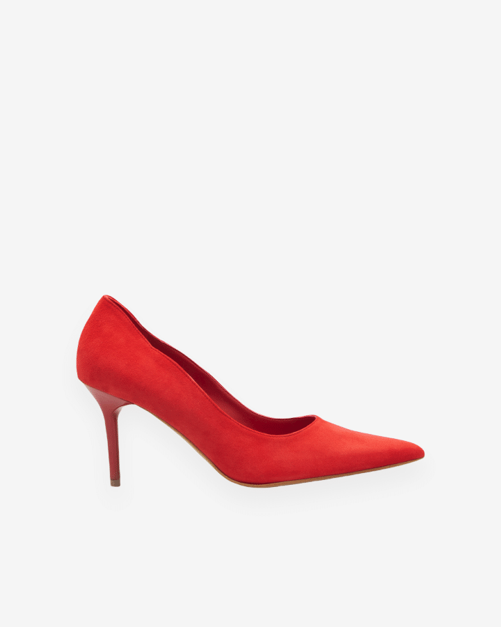 escarpin rouge chic femme