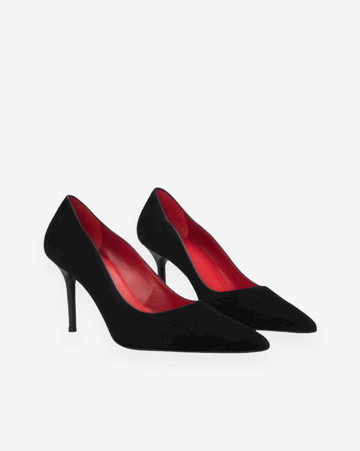 escarpin noir chic femme