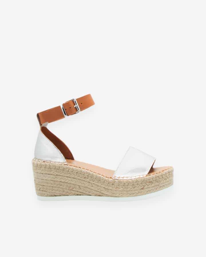 Sandale Espadrille compensée femme