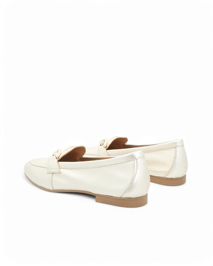 mocassin cuir doré laurel adige