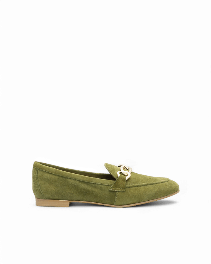 mocassin velours kaki laurel adige