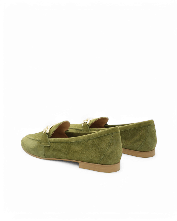 mocassin velours kaki laurel adige