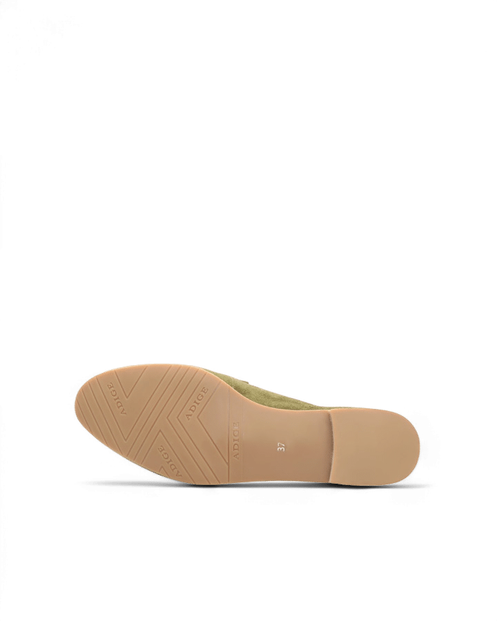 mocassin velours kaki laurel adige
