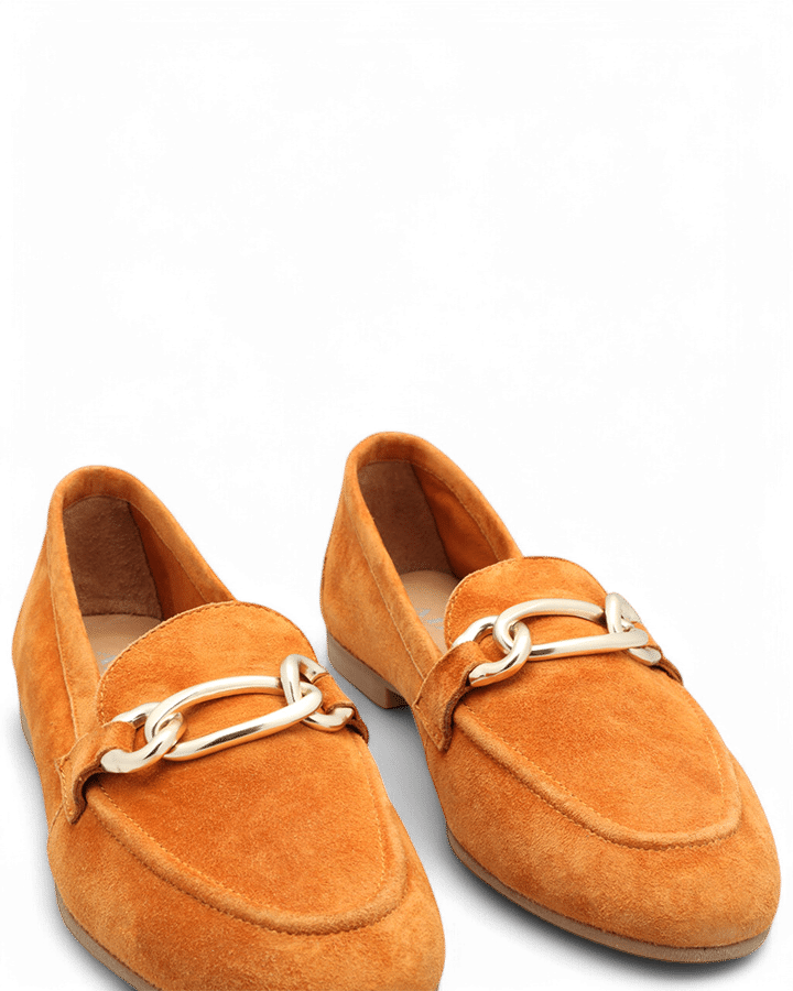 mocassin velours moutarde laurel adige