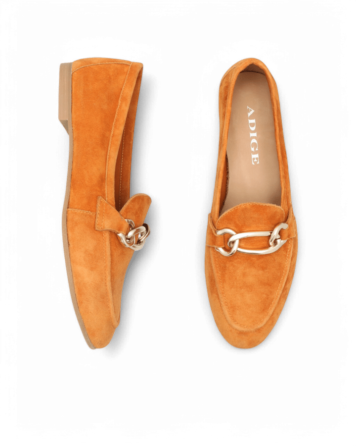 mocassin velours moutarde laurel adige