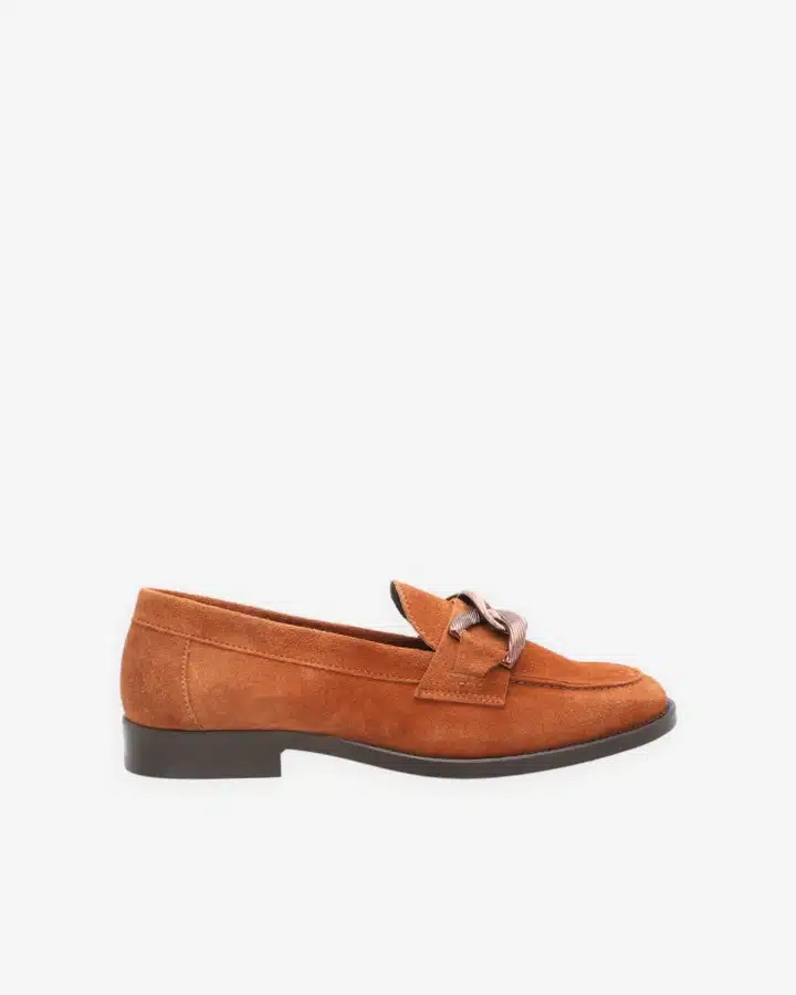 Mocassin Daim Marron Elvis