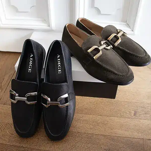 Mocassin chic Kate femme velours