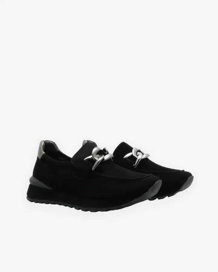 Basket femme - Sneakers femme - basket noir femme – Gayano