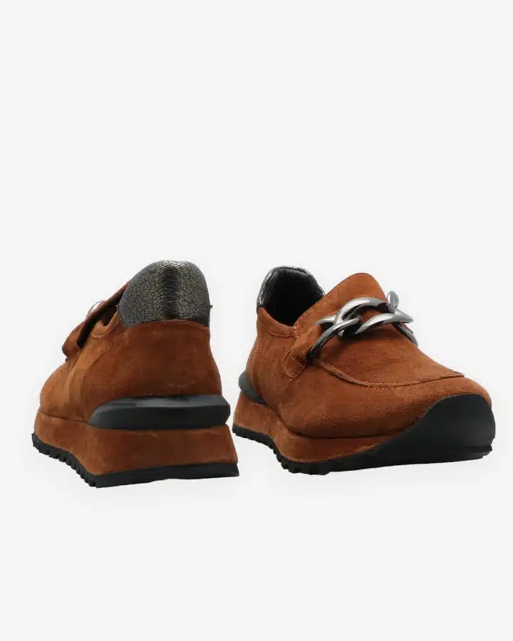 Basket marron femme chic YOAN Adige Chaussures