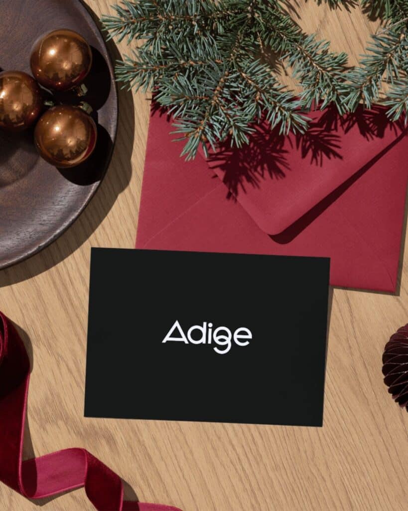 carte cadeau noel adige