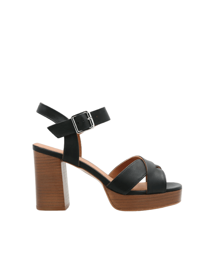 adige sandale cuir noir sophie