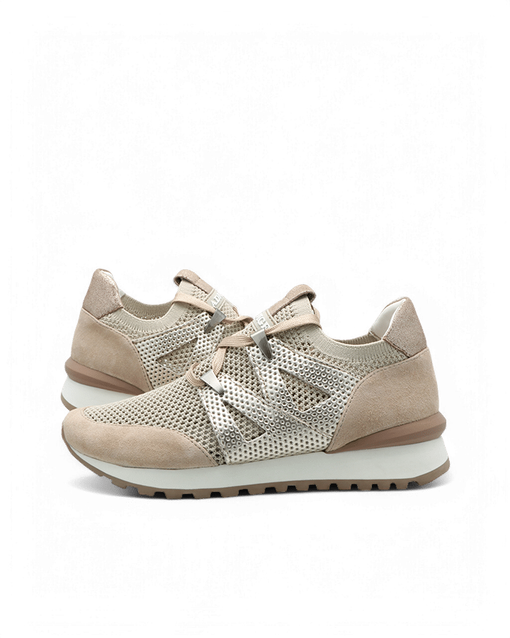 Basket beige femme Yenia adige