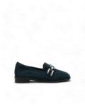 Mocassin a chaine bleu jazz adige