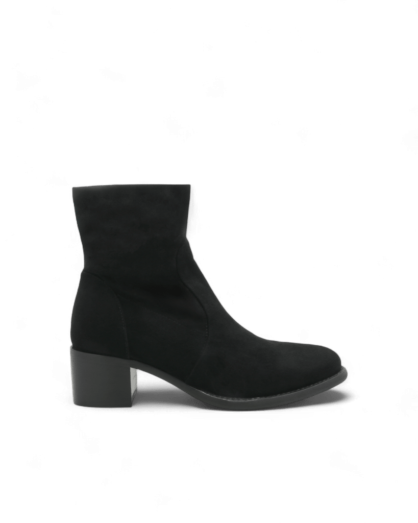 Bottine velours noir femme Desir Adige Chaussures