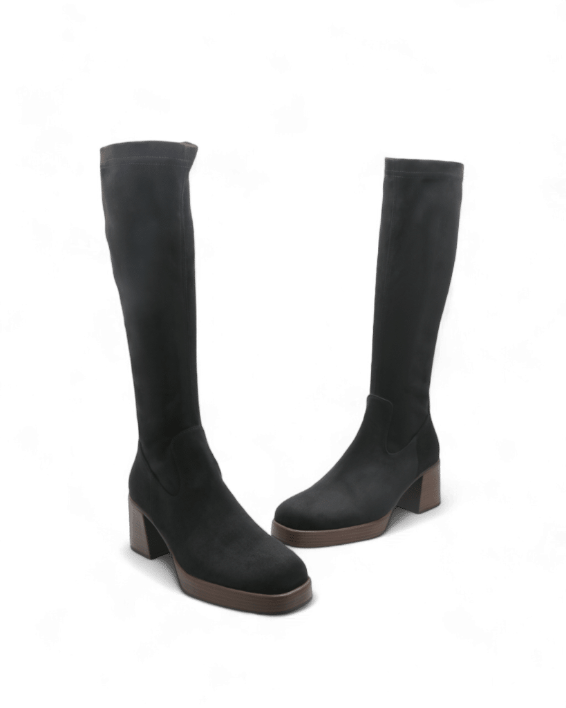 Bottes à talons et bouts carrés Pola adige
