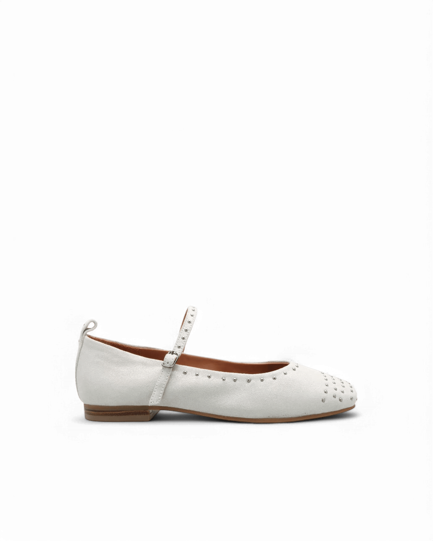 Ballerine clous argentée Hap Adige