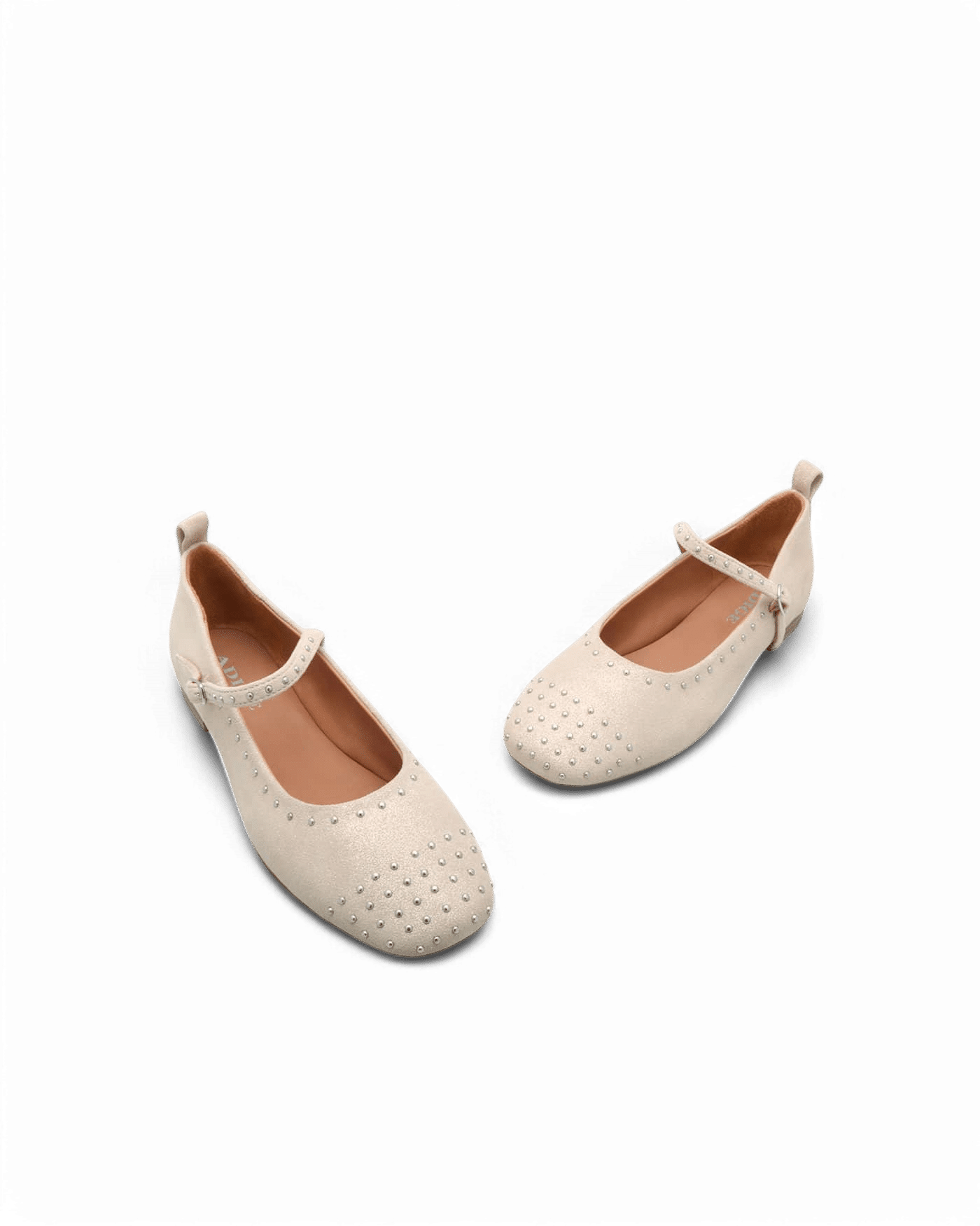 Ballerine clous dorée Hap Adige