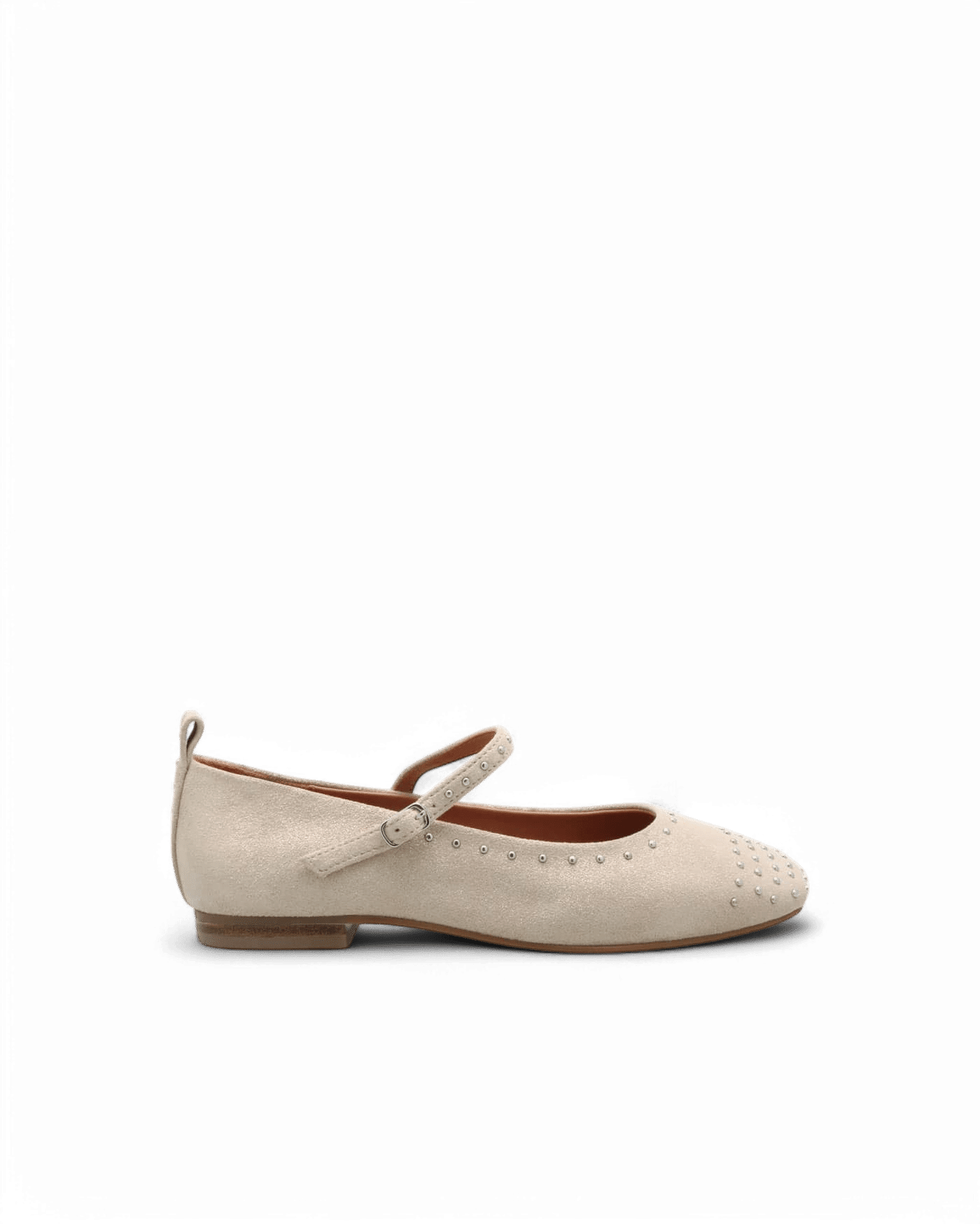 Ballerine clous dorée Hap Adige