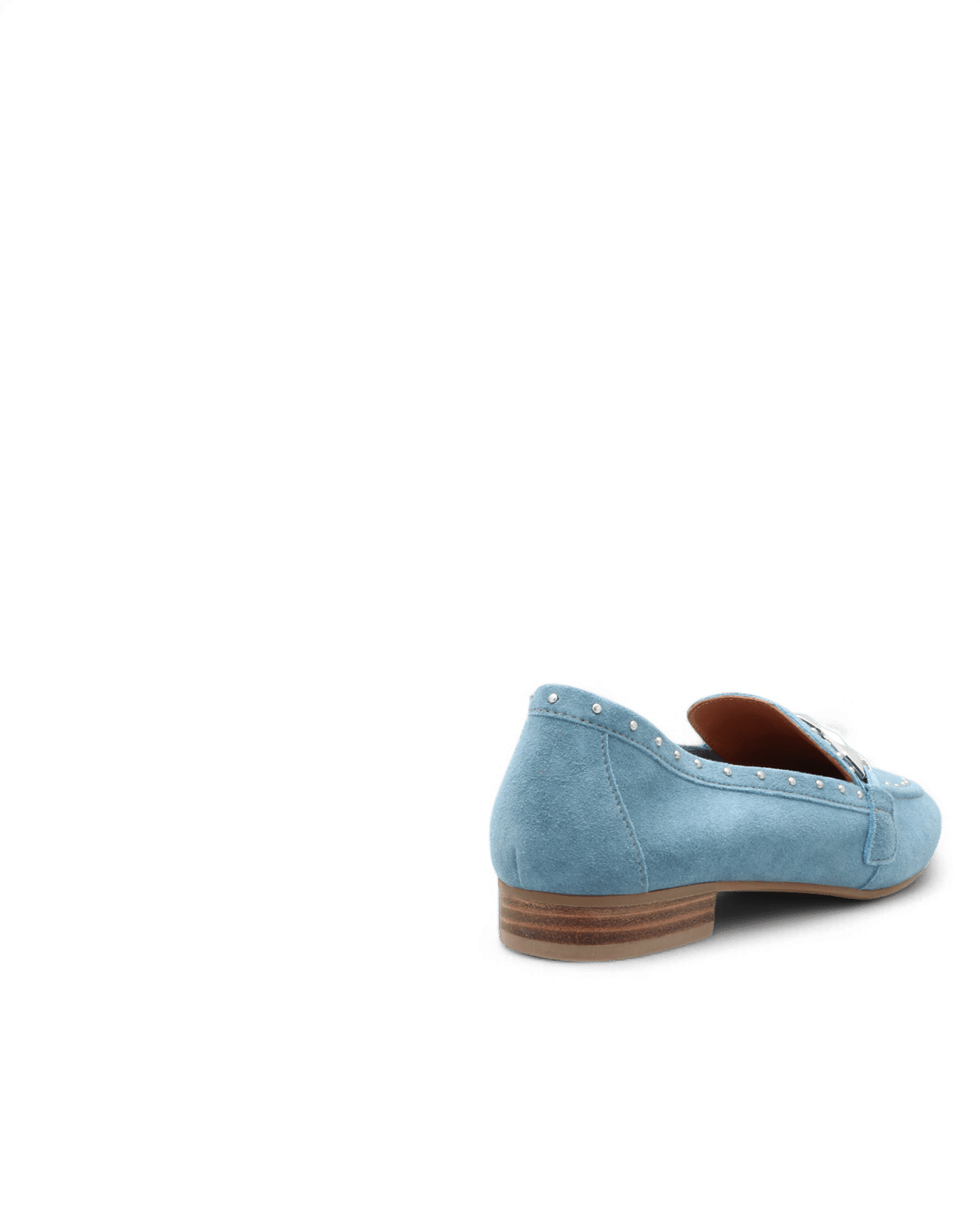 Mocassin en daim femme bleu Kama
