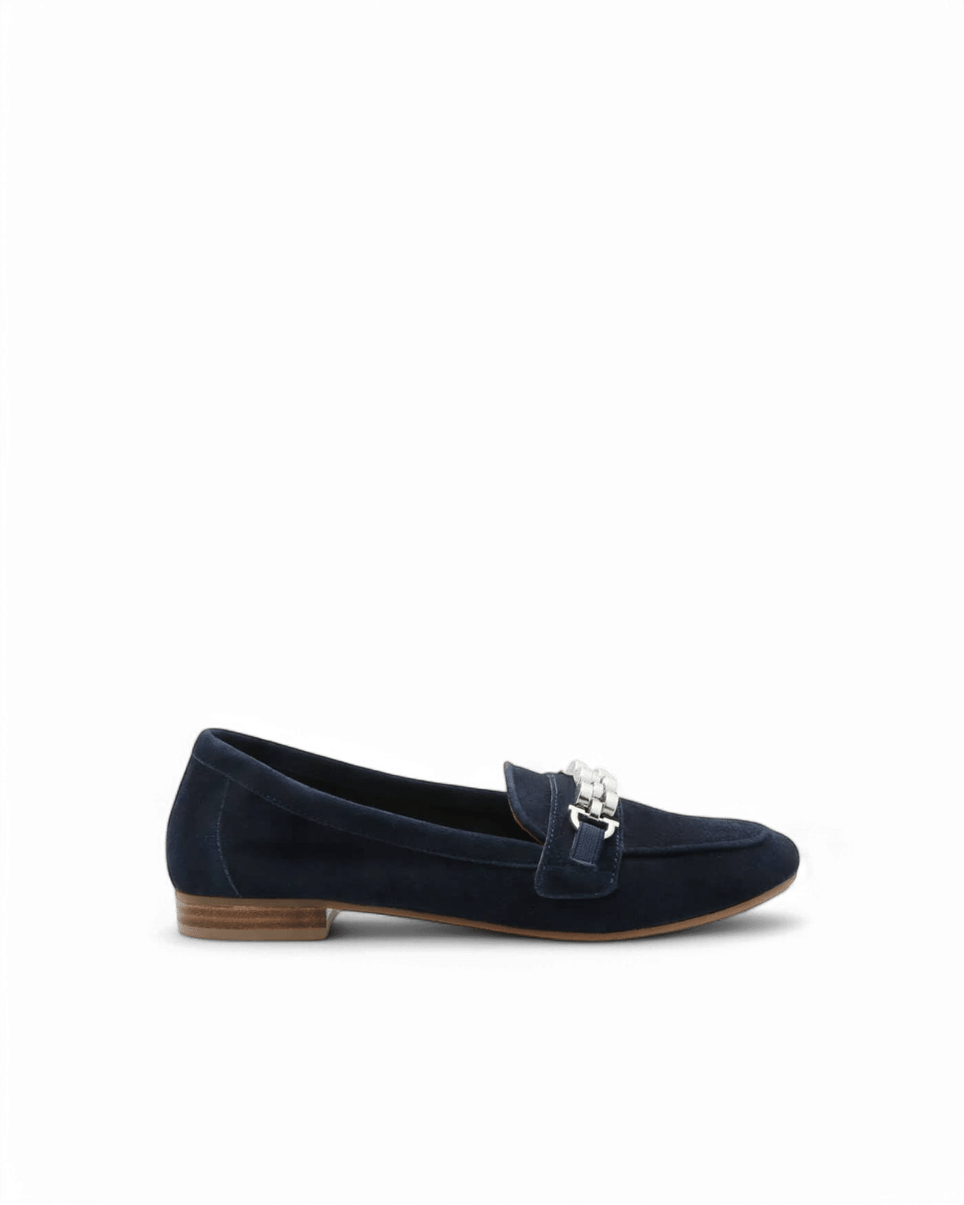 Mocassin femme daim marine Laam adige