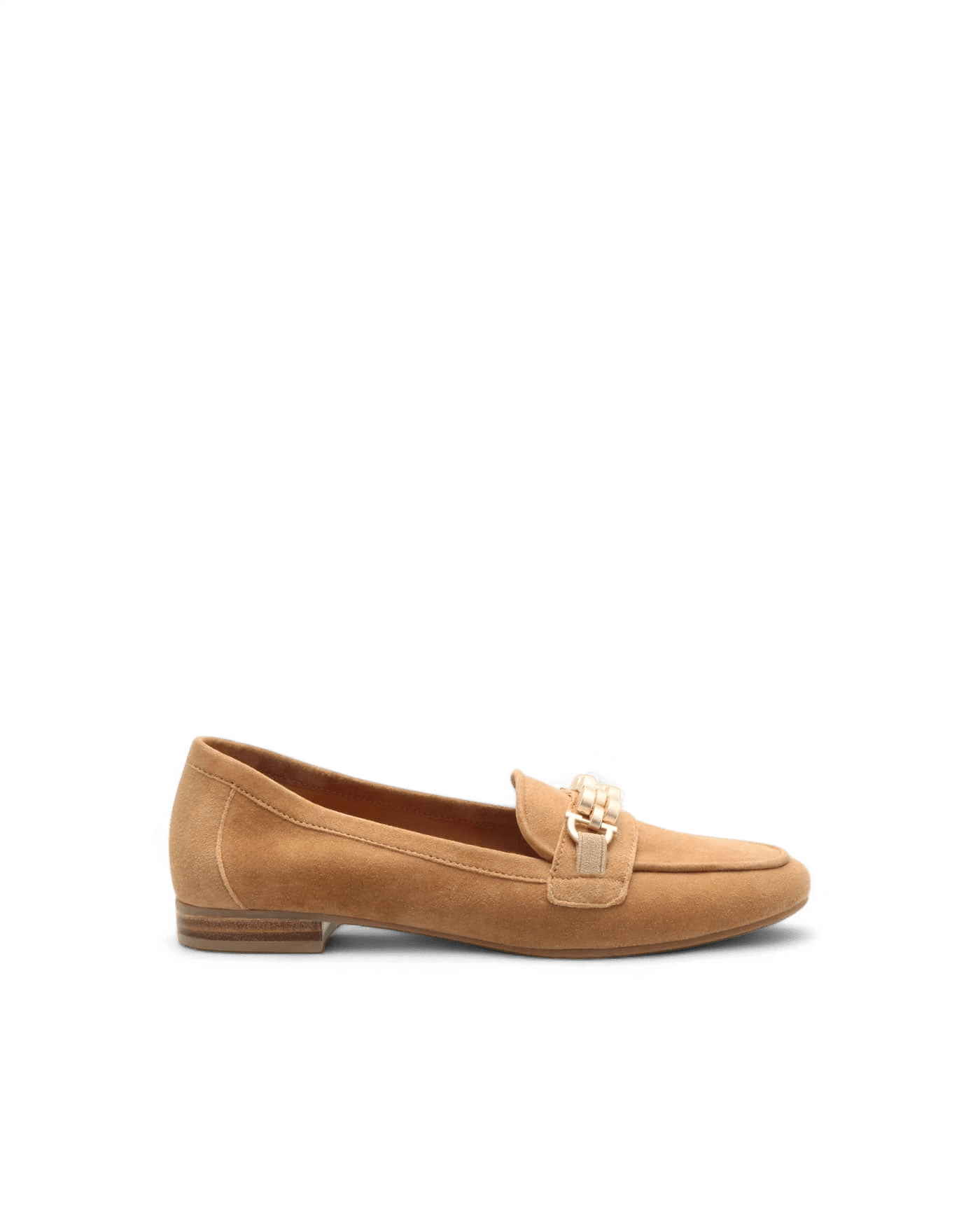 Mocassin femme daim beige Laam adige