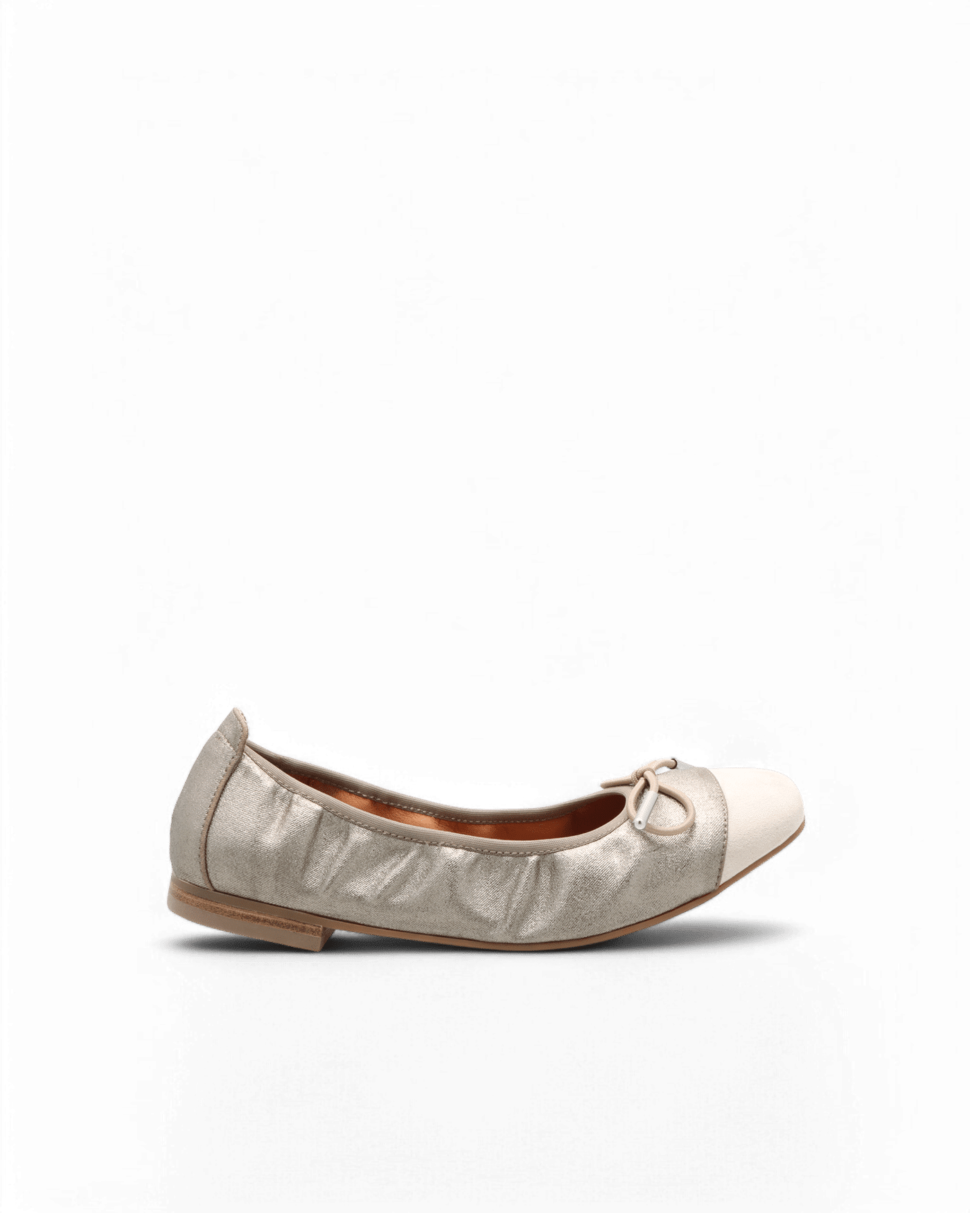 Ballerine argentée Hatik adige