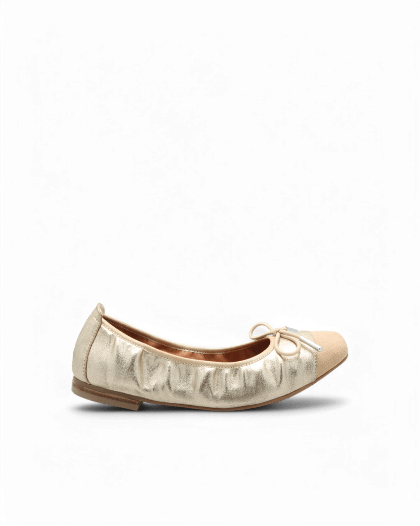 Ballerine dorée Hatik adige