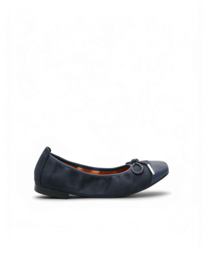Ballerine bleu marine Hatik adige