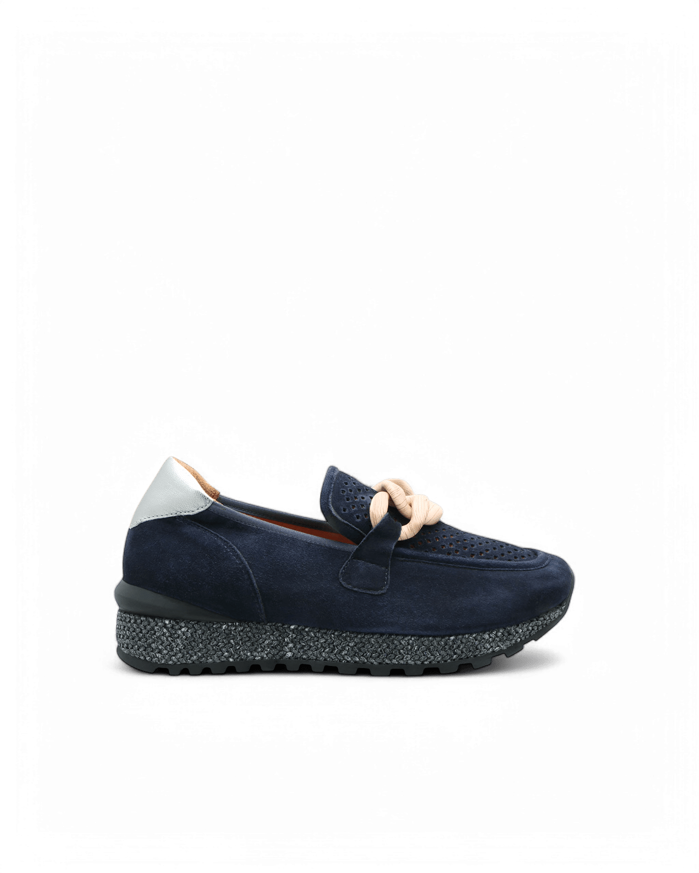 Baskets bleu marine femme Yael