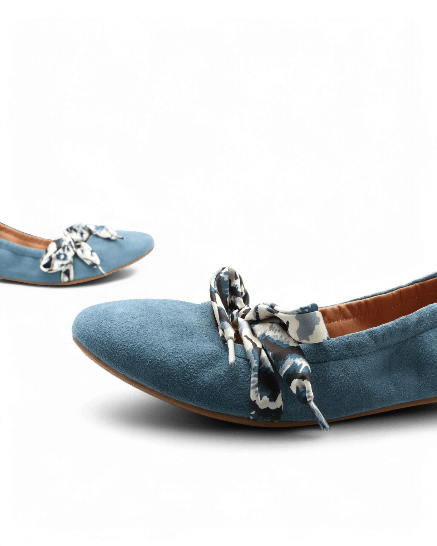 Ballerine noeud bleue Lorie adige