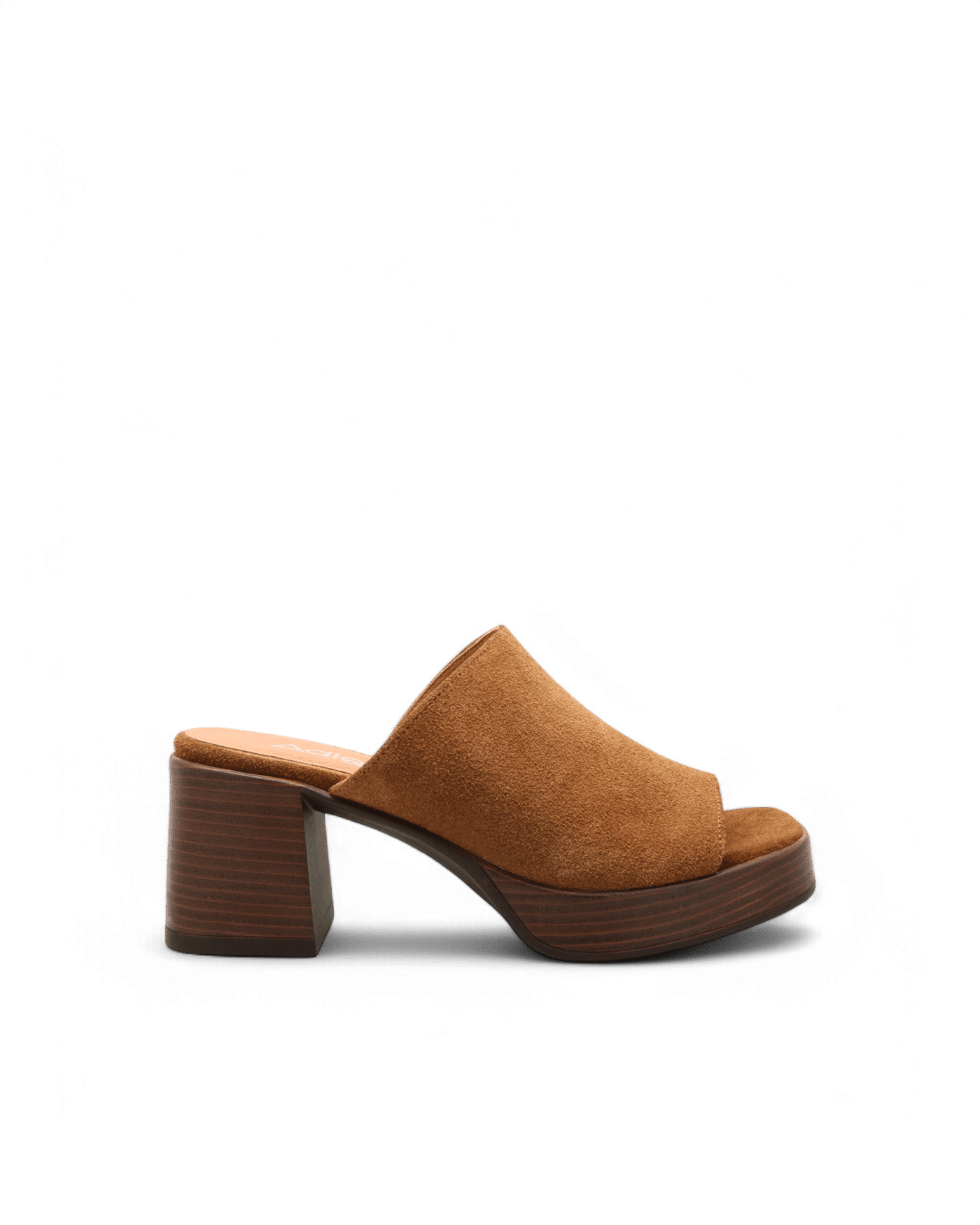 Mules à talon marron Selena ADIGE
