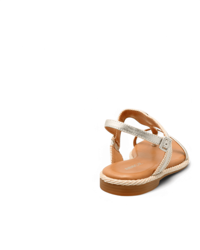 sandales plates en toile alya adige