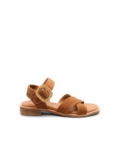sandales plates camel femme bali adige