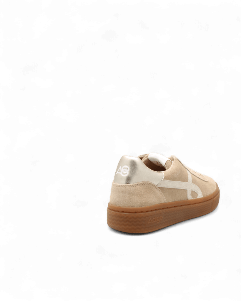 Basket femme beige