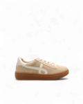 Basket femme beige