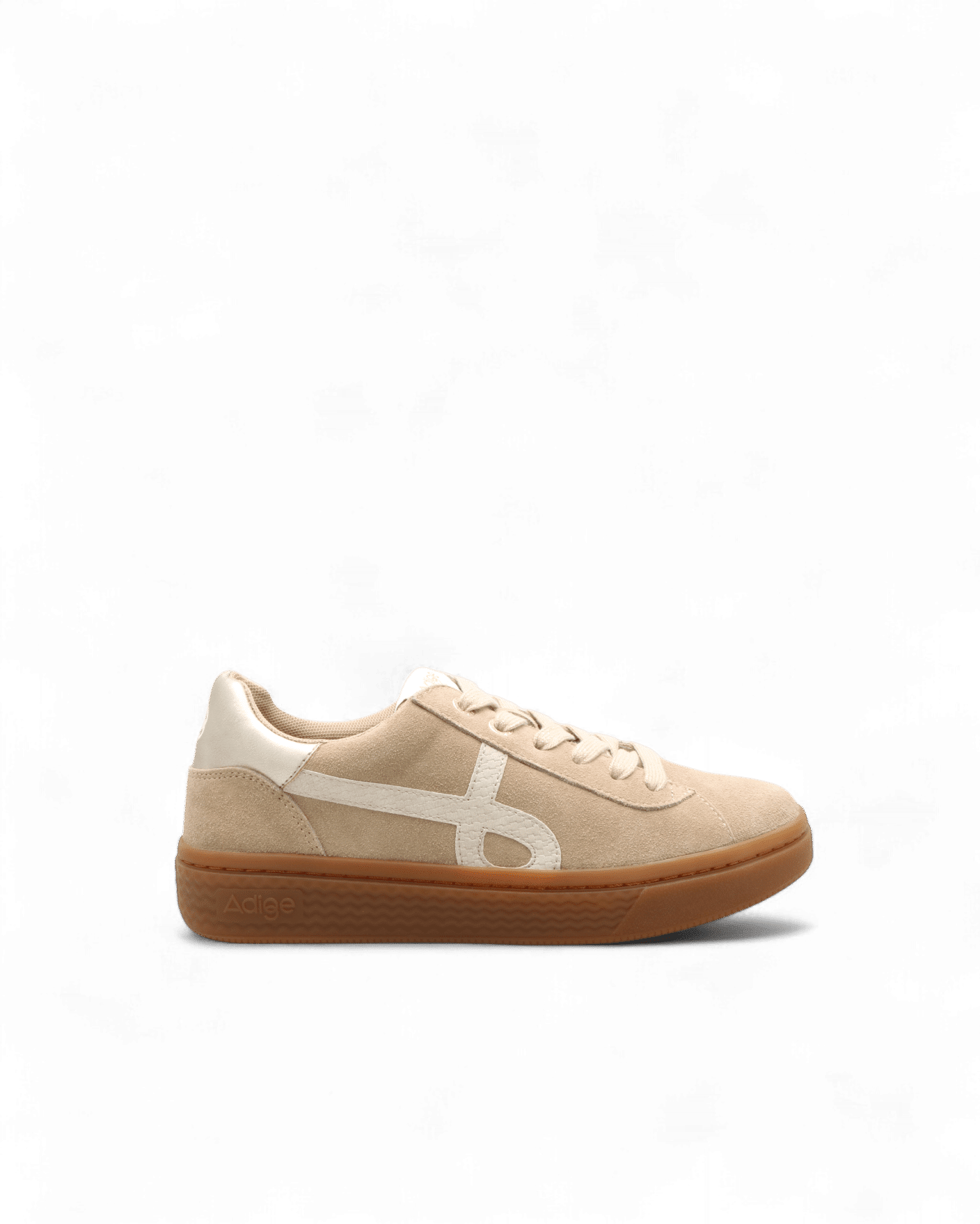 Basket femme beige