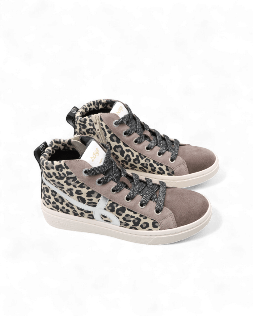 Basket leopard montante