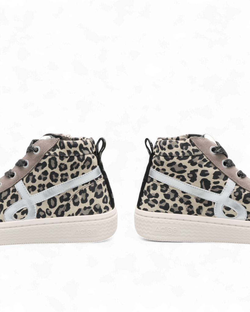 Basket leopard montante