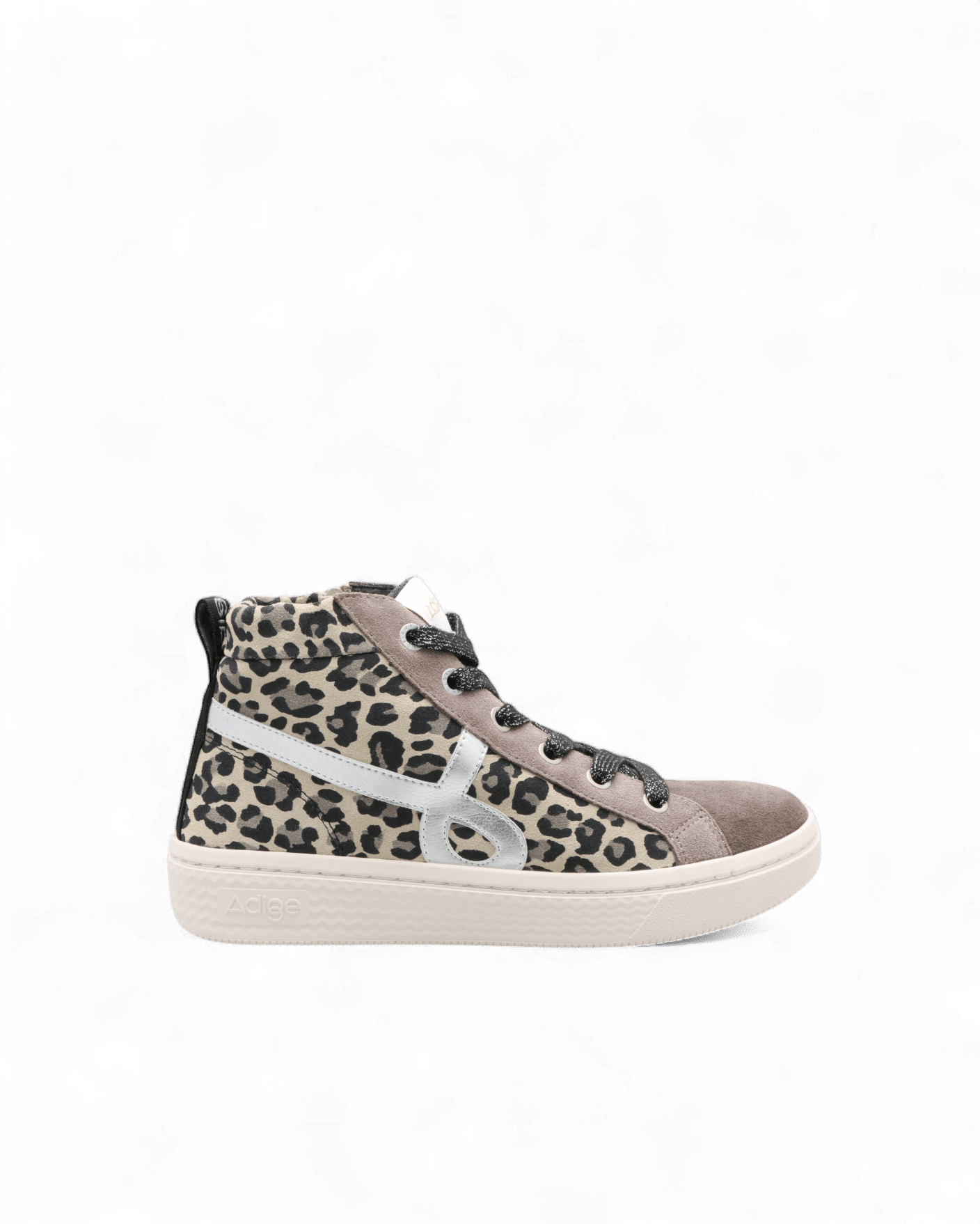 Basket leopard montante
