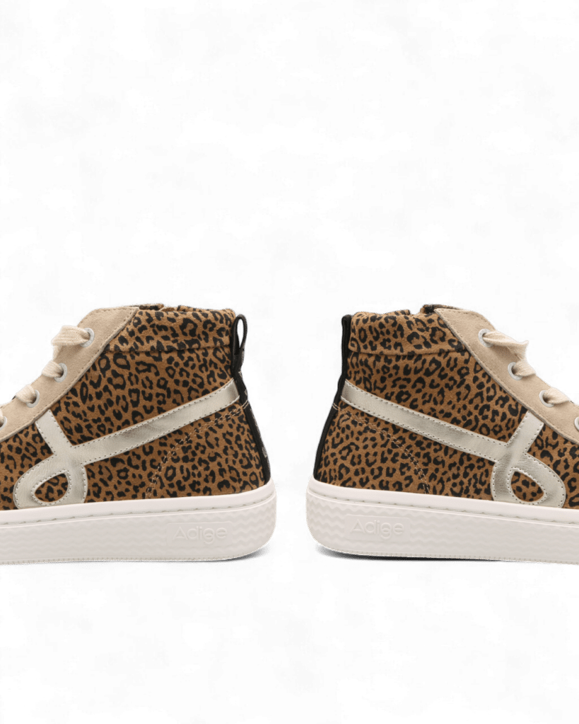 Basket imprimé leopard